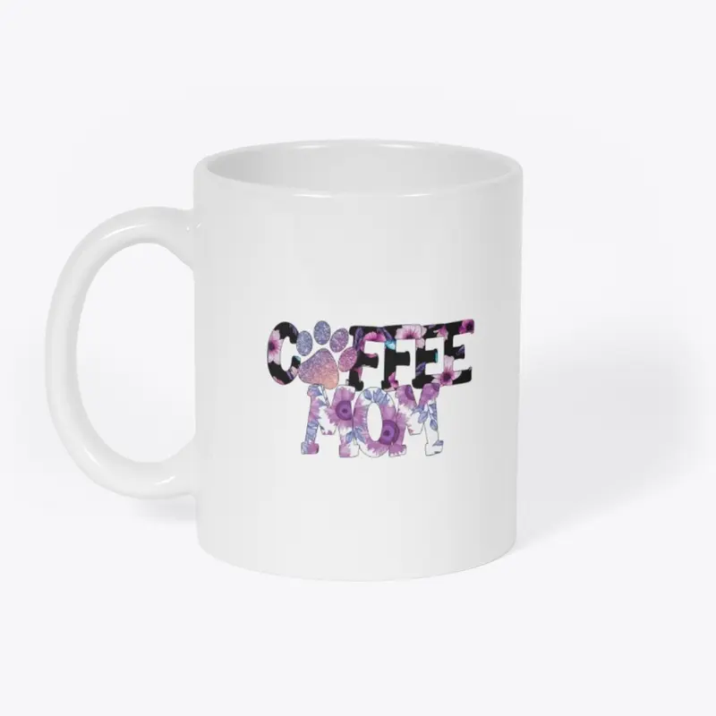 coffee mom printed mug